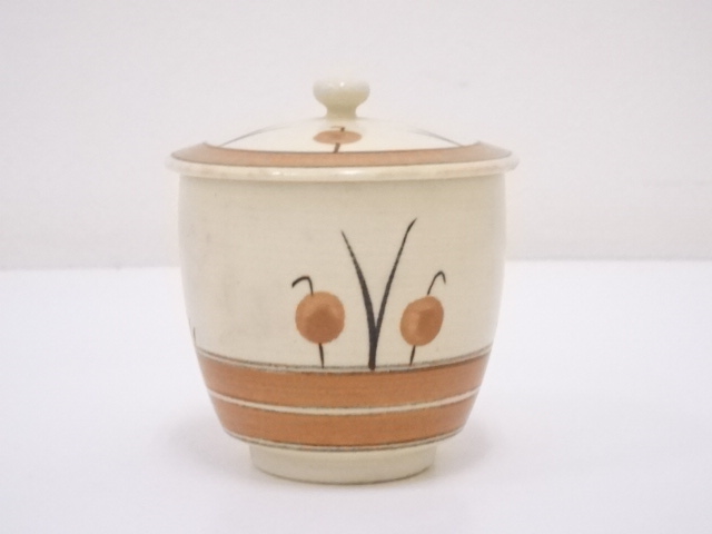 道具 ] - 道具 真葛焼 宮川香斎造 織部模様湯呑 | ネット